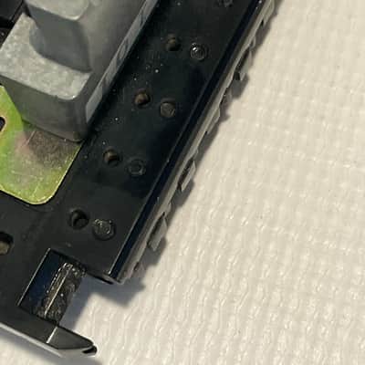 2010's Ibanez RG Series Electric Guitar Black Edge Zero II Factory Tremolo Bridge Only (For Parts) image 6