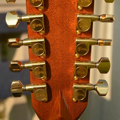 2007 Martin MC12-41 Richie Sambora Sunburst 12-string Madagascar Italian Alpine image 11