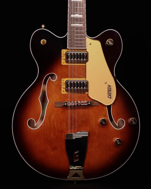 Gretsch G5422G-12 Electromatic Hollow Body 12-String Electric Guitar, Single Barrel Burst image 1
