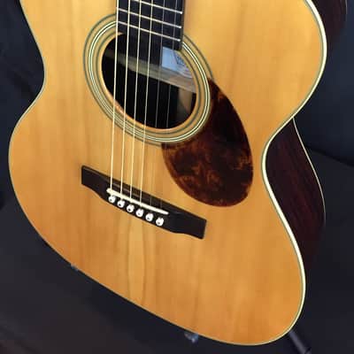 Johnson Carolina II Series JO27 All-Solid Auditorium Acoustic Guitar Natural image 5