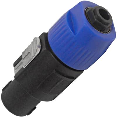 Seismic Audio - 2 Pack of Speakon to 1/4 Inch Female Mono Adapters - Pro Audio image 3