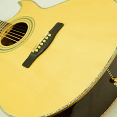 Samick ASMJR CE Acoustic/Electric Guitar All Solid Wood image 6