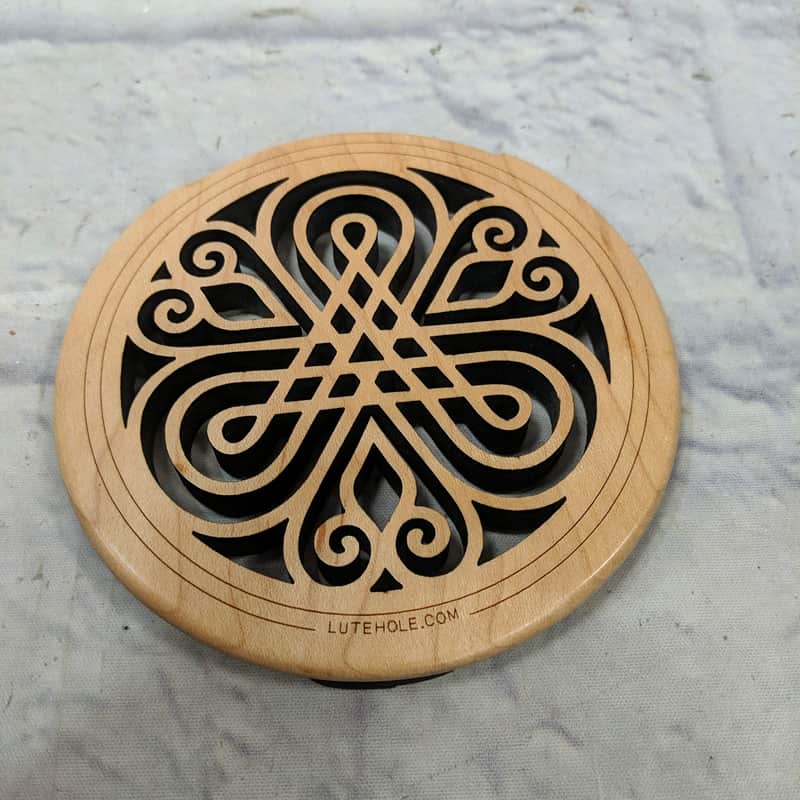Unknown Celtic Decorative Wooden Soundhole Insert image 1