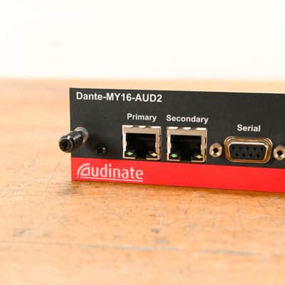 Audinate Dante-MY16-AUD2 16-Channel Dante Network I/O Card CG01SP2 image 3
