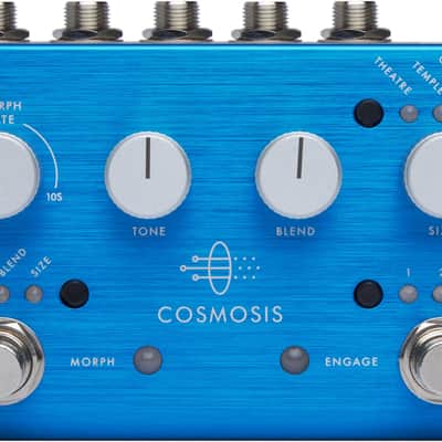 Mint Pigtronix Cosmosis Stereo Morphing Reverb Effects Pedal image 1