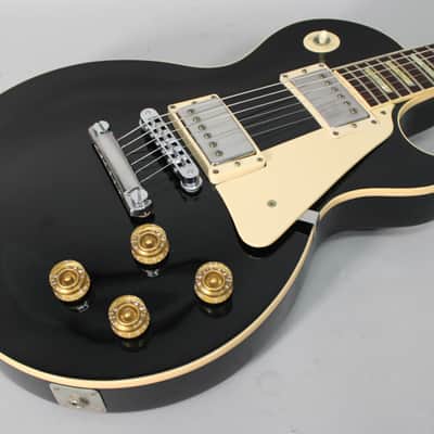 1991 Gibson Les Paul Standard Ebony Black w/OHSC image 10