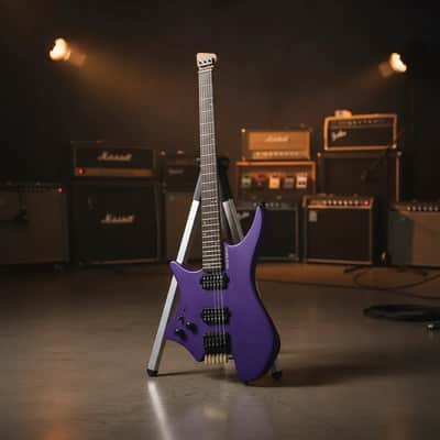 Prog Fusion Guitars PF1 2026 - Satin Purple - Left handed image 1
