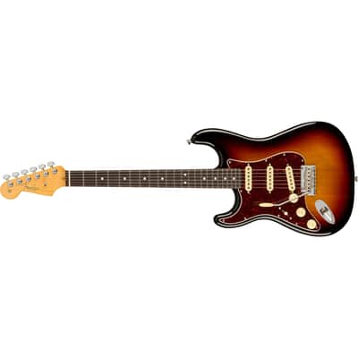Fender American Professional II Stratocaster Left-Hand Rosewood Fingerboard - 3-Color Sunburst image 4