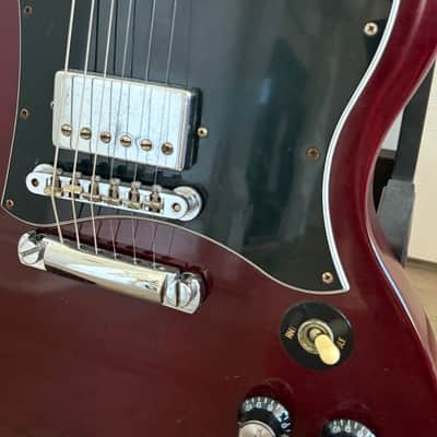 Gibson SG Standard 1996 Headstock Repair Cherry w/ Hard Case image 7