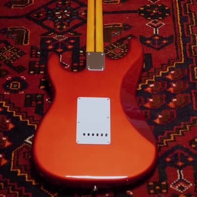 B-Stock David Gilmour Candy Apple Red Fender Stratocaster - Classic 50s Lacquer EMG DG-20 image 12