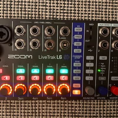 Zoom LiveTrak L6 6 Channel Digital Mixer / Recorder | Reverb