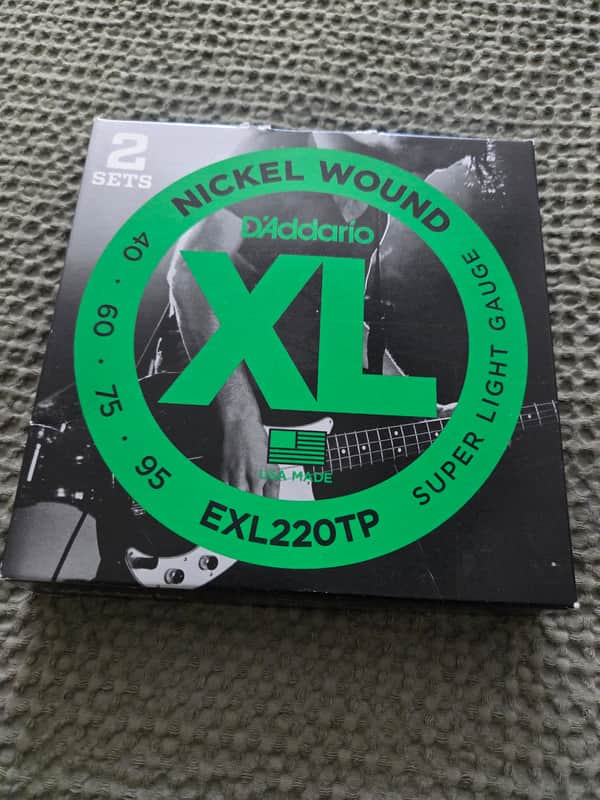 D'Addario EXL220TP Twin pack.  Nickel steel image 1