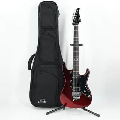 Suhr Pete Thorn Custom HSS Guitar w/ Softshell Case - Red Sparkle image 10