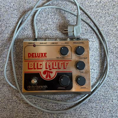 Electro-Harmonix Electro-Harmonix Deluxe Big Muff Pi Vintage Distorter/Compressor – Made in USA – Fully Working 1970-1980 - silver image 4