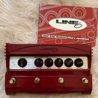 Line 6 AM4 Programmable Amp Modeler 2000s - Red image 1