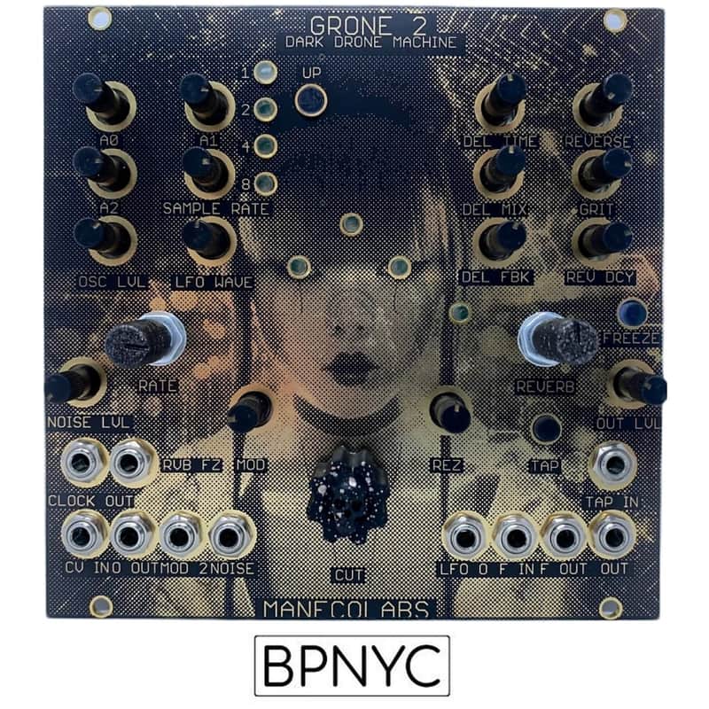Maneco Labs Grone 2 Dark Drone Machine (eurorack)Alternate Faceplate image 1