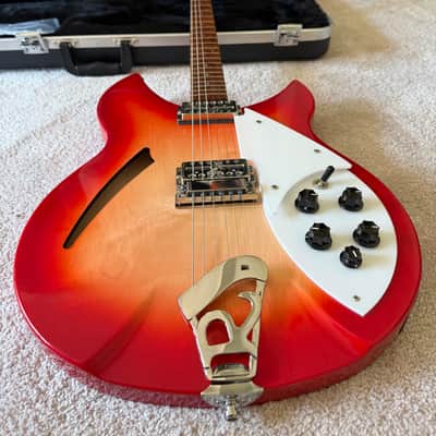 Rickenbacker 330 Fireglo w/ Lollar Gold Foil Pickups image 1