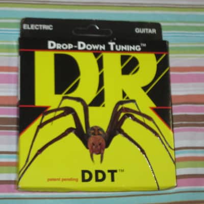 ONE SET new in package DR DDT-11 Drop-Down Tuning Electric Guitar Strings (11, 15, 19, 32,42, 54) Nickel-Plated Steel, Coated Core Technology, Core Wire: Hexagonal image 8
