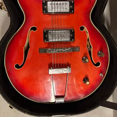 Epiphone EA-250 with Trapeze Tailpiece 1972 - 1974 - Cherry image 2