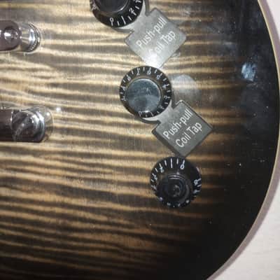 Mitchell MS470 Mahogany Body Electric Guitar Widow Black Burst image 3