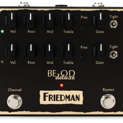 Friedman BE-OD Deluxe Dual Overdrive Pedal image 1