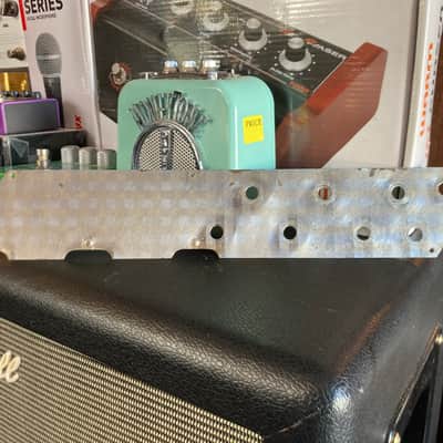 Kay Value Leader 3 PU Pickguard Scatchplate 1960s - Chrome Diamond Pattern image 1