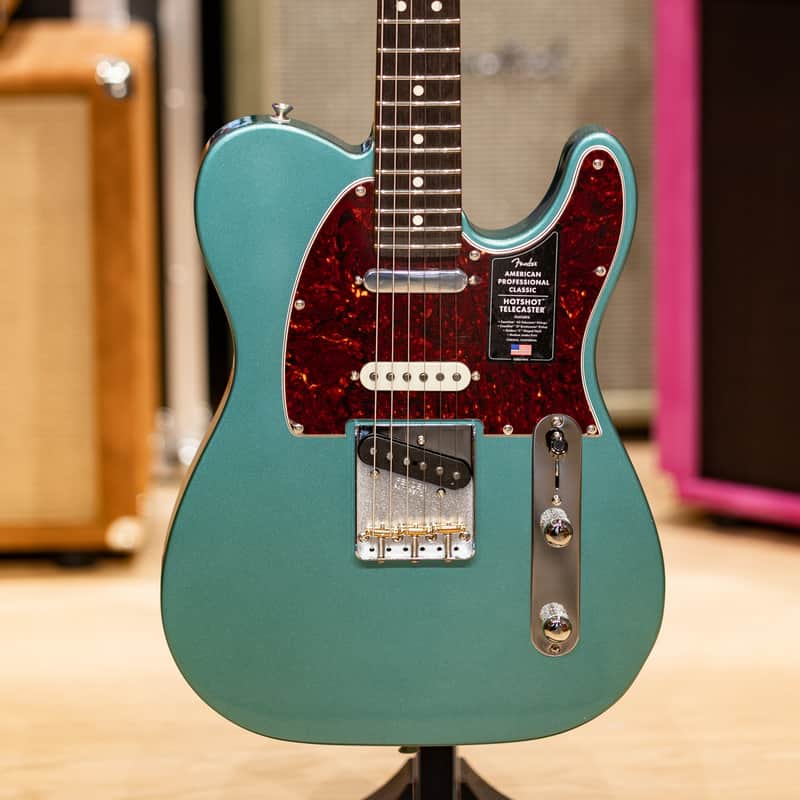 Fender American Professional Classic Hotshot Telecaster - Faded Sherwood Green Metallic