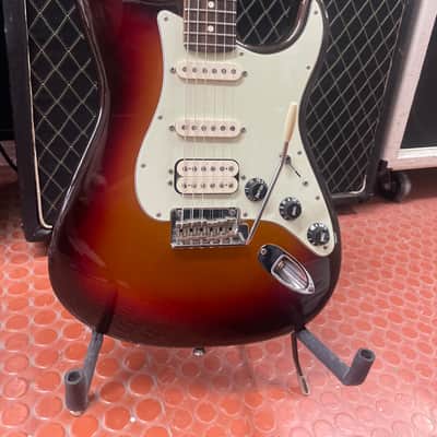 Fender Stratocaster Deluxe Plus HSS guitar 2014 - Metallic Sunburst image 2