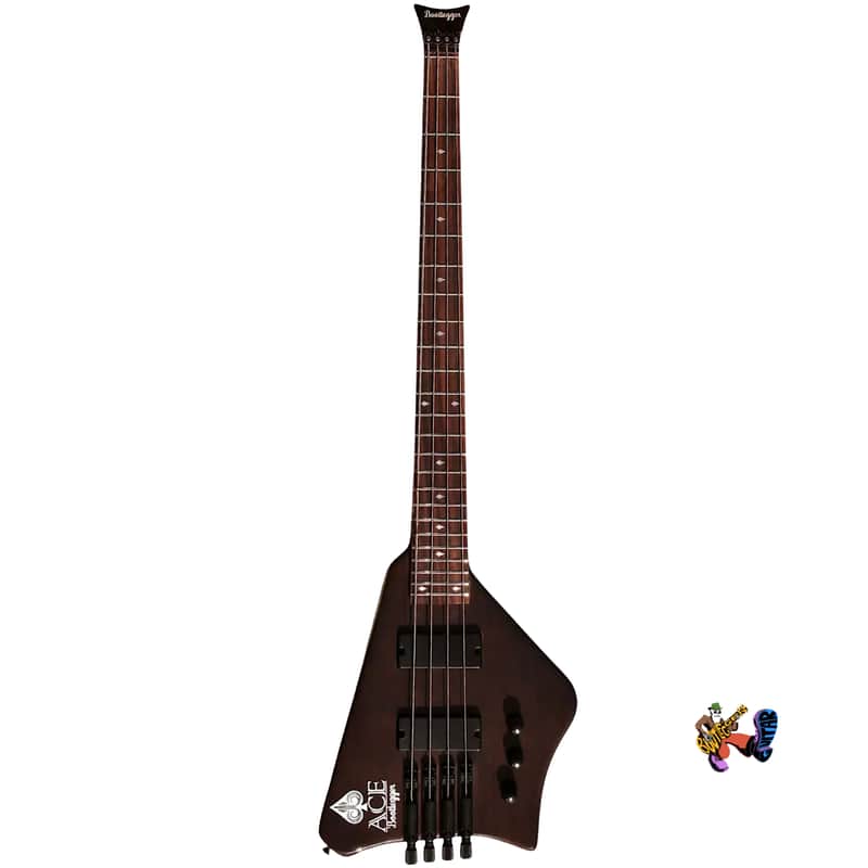 Bootlegger Guitar Ace 4 Short Scale 2026 - Dark Charcoal image 1