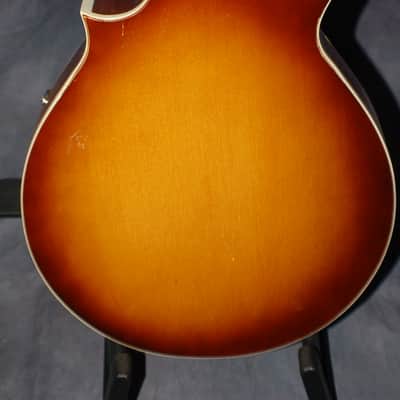 1972 Sunburst Harmony Batwing Mandolin Pro Setup Gigbag image 11
