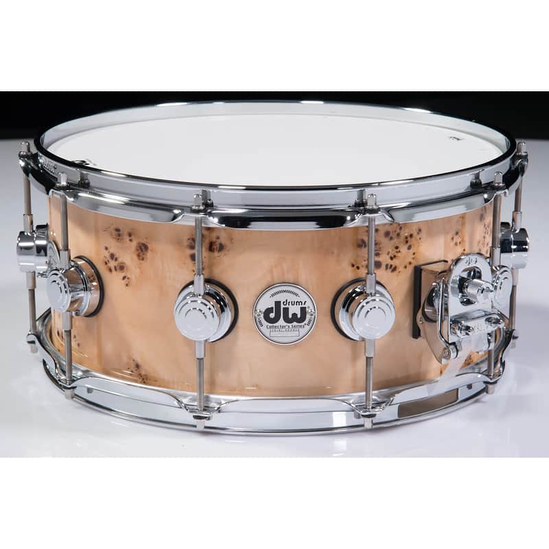 DW Collector's Series Maple / Mahogany Hybrid 6x14" Snare Drum image 1
