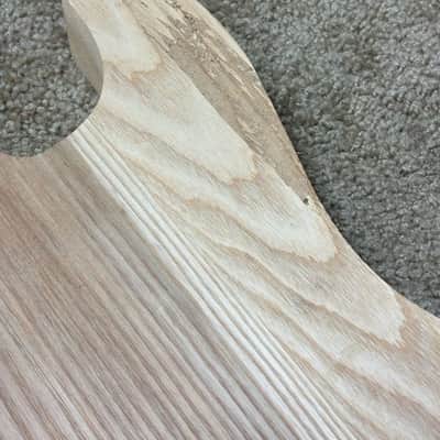 Raw Guitar Body Ash Body Stratocaster Style image 6
