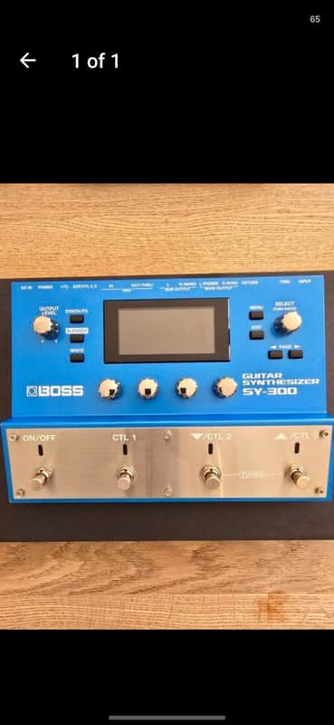 Boss SY-300 Guitar Synthesizer 2015 - Present - Blue image 1