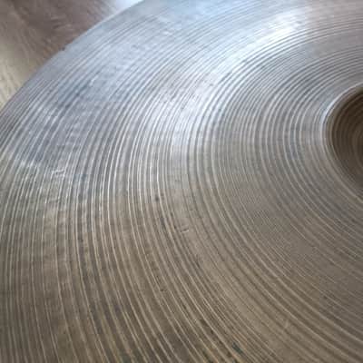 Zildjian 22" A. Zildjian Large Stamp Ride Cymbal 1953 - 1957 - Traditional image 10