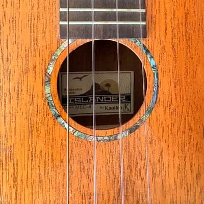 Islander MSC-4 Deluxe Concert Ukulele Satin Natural, Solid Mahogany, Excellent image 4