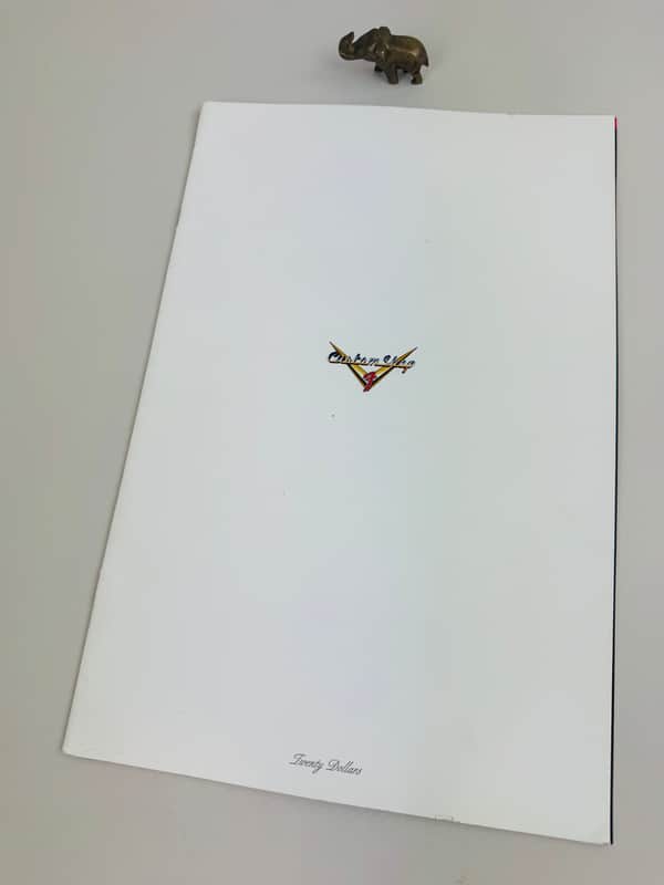 Fender Custom Shop Foldout Catalog early '90s image 1