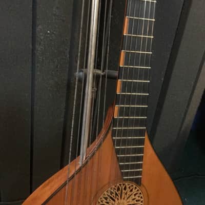 Crafton Swedish Lute 1950 Natural Mahogany image 7