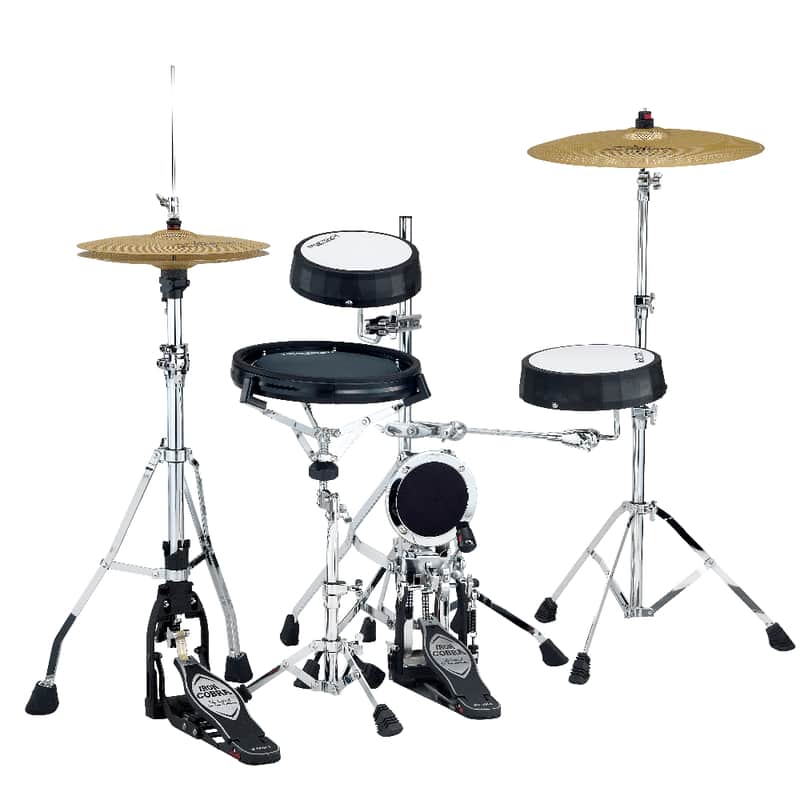Tama TTK4S True Touch 4pc Training Drum Kit with Hardware image 1