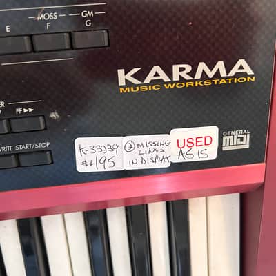 Korg Karma 2000s Red image 2