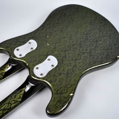1966 Mosrite Double Neck 6/12 Rare 1 of 1 Custom Snake Skin w/OHSC image 15