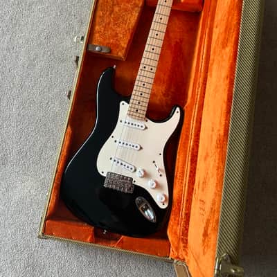 Fender Eric Clapton Artist Series Stratocaster with Vintage Noiseless Pickups 2001 - Present - Black image 1