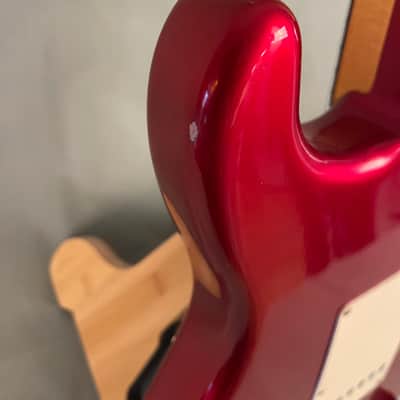 Vintage 1966 Fender Strat – Rare Candy Apple Red – All Original, Excellent+ image 7
