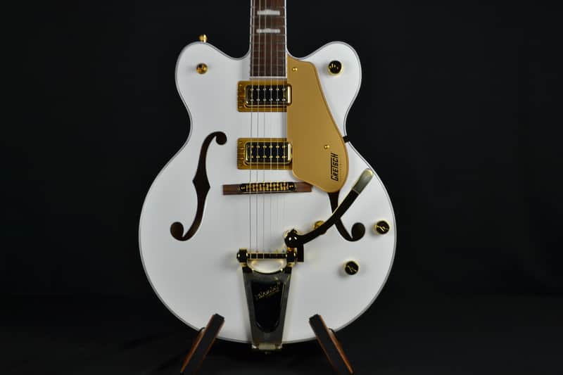Gretsch G5422TG Hollowbody - Snow Crest White | Reverb