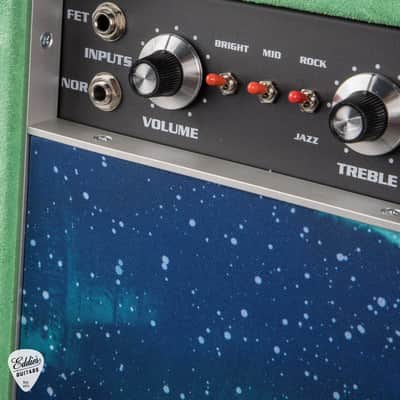 Amplified Nation Phoenix Fury 50w 1x12 Combo - Emerald Green Suede & Northern Lights #218 image 6