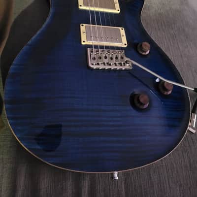 2006 PRS Custom 24 10-Top - Faded Whale Blue - One Piece Top image 9
