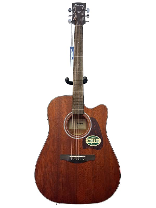 Ibanez AW54CE-OPN Artwood Mahogany 2014 - 2018 - Open Pore Natural image 1
