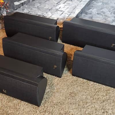 Immagine Infinity Infinity L-MPS satellite speakers (4) + center Minuette 90s - Black - 2