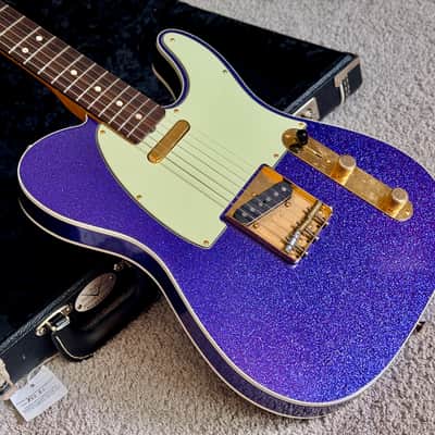 Fender CS "Wildwood 10" Telecaster Custom - Purple Sparkle with Josefina Pickups & John English Neck Profile image 1