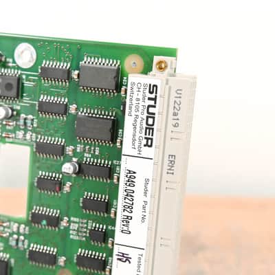 Studer Mic/Line In Card for D21m Modular I/O System CG01HCP image 8