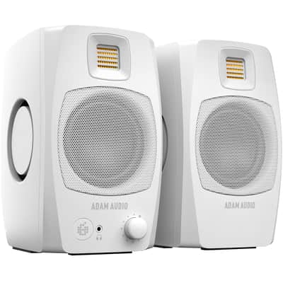 ADAM Audio D3V Desktop Monitors - White image 3